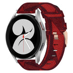 20mm 尼龍編織錶帶，適用於 Samsung Galaxy Watch5 40mm，Samsung Galaxy Watch5 44mm，Samsung Galaxy Watch5 Pro 45mm，Samsung Galaxy Watch4 40mm，Samsung Galaxy Watch4 44mm，Samsung Galaxy Watch4 Classic 46mm
