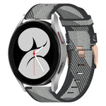 20mm 尼龍編織錶帶，適用於 Samsung Galaxy Watch5 40mm，Samsung Galaxy Watch5 44mm，Samsung Galaxy Watch5 Pro 45mm，Samsung Galaxy Watch4 40mm，Samsung Galaxy Watch4 44mm，Samsung Galaxy Watch4 Classic 46mm