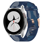 20mm 尼龍編織錶帶，適用於 Samsung Galaxy Watch5 40mm，Samsung Galaxy Watch5 44mm，Samsung Galaxy Watch5 Pro 45mm，Samsung Galaxy Watch4 40mm，Samsung Galaxy Watch4 44mm，Samsung Galaxy Watch4 Classic 46mm