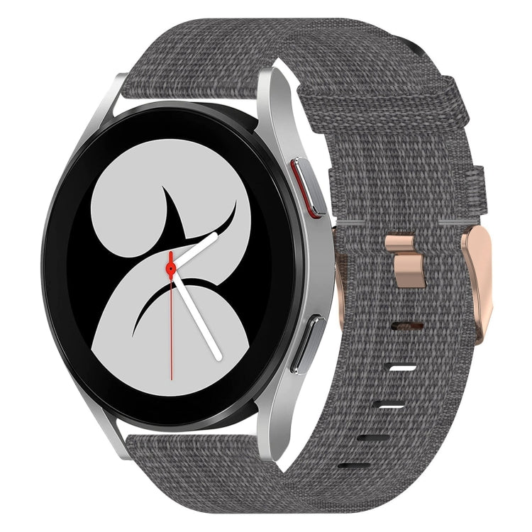 20mm 尼龍編織錶帶，適用於 Samsung Galaxy Watch5 40mm，Samsung Galaxy Watch5 44mm，Samsung Galaxy Watch5 Pro 45mm，Samsung Galaxy Watch4 40mm，Samsung Galaxy Watch4 44mm，Samsung Galaxy Watch4 Classic 46mm