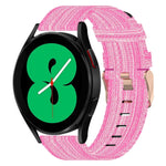 20mm 尼龍編織錶帶，適用於 Samsung Galaxy Watch5 40mm，Samsung Galaxy Watch5 44mm，Samsung Galaxy Watch5 Pro 45mm，Samsung Galaxy Watch4 40mm，Samsung Galaxy Watch4 44mm，Samsung Galaxy Watch4 Classic 46mm
