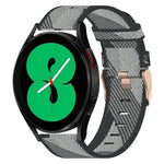 20mm 尼龍編織錶帶，適用於 Samsung Galaxy Watch5 40mm，Samsung Galaxy Watch5 44mm，Samsung Galaxy Watch5 Pro 45mm，Samsung Galaxy Watch4 40mm，Samsung Galaxy Watch4 44mm，Samsung Galaxy Watch4 Classic 46mm