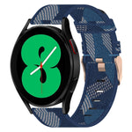 20mm 尼龍編織錶帶，適用於 Samsung Galaxy Watch5 40mm，Samsung Galaxy Watch5 44mm，Samsung Galaxy Watch5 Pro 45mm，Samsung Galaxy Watch4 40mm，Samsung Galaxy Watch4 44mm，Samsung Galaxy Watch4 Classic 46mm