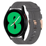 20mm 尼龍編織錶帶，適用於 Samsung Galaxy Watch5 40mm，Samsung Galaxy Watch5 44mm，Samsung Galaxy Watch5 Pro 45mm，Samsung Galaxy Watch4 40mm，Samsung Galaxy Watch4 44mm，Samsung Galaxy Watch4 Classic 46mm