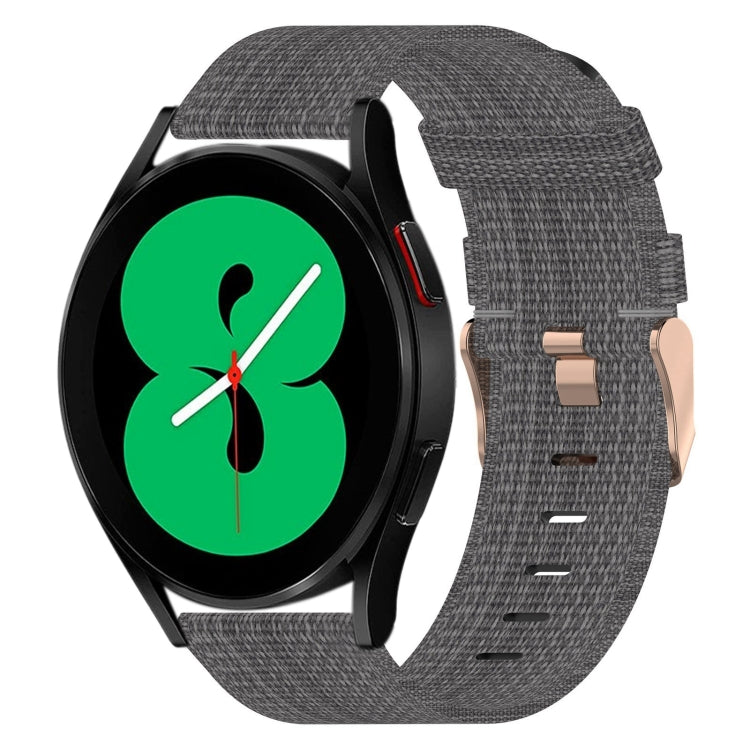 20mm 尼龍編織錶帶，適用於 Samsung Galaxy Watch5 40mm，Samsung Galaxy Watch5 44mm，Samsung Galaxy Watch5 Pro 45mm，Samsung Galaxy Watch4 40mm，Samsung Galaxy Watch4 44mm，Samsung Galaxy Watch4 Classic 46mm