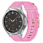 20mm 尼龍編織錶帶，適用於 Samsung Galaxy Watch5 40mm，Samsung Galaxy Watch5 44mm，Samsung Galaxy Watch5 Pro 45mm，Samsung Galaxy Watch4 40mm，Samsung Galaxy Watch4 44mm，Samsung Galaxy Watch4 Classic 46mm