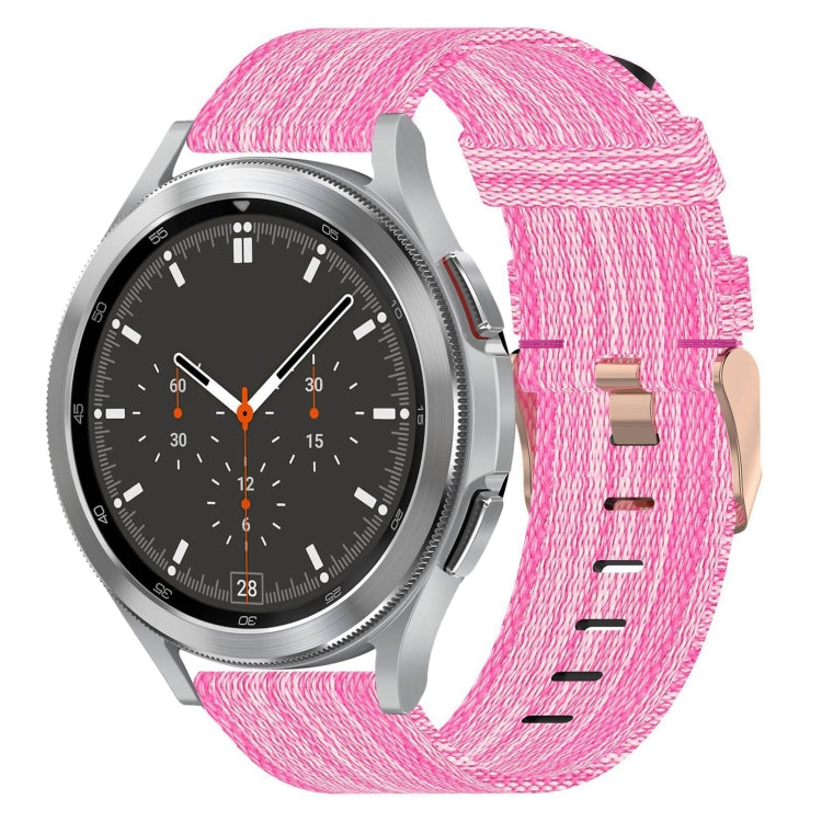 20mm 尼龍編織錶帶，適用於 Samsung Galaxy Watch5 40mm，Samsung Galaxy Watch5 44mm，Samsung Galaxy Watch5 Pro 45mm，Samsung Galaxy Watch4 40mm，Samsung Galaxy Watch4 44mm，Samsung Galaxy Watch4 Classic 46mm