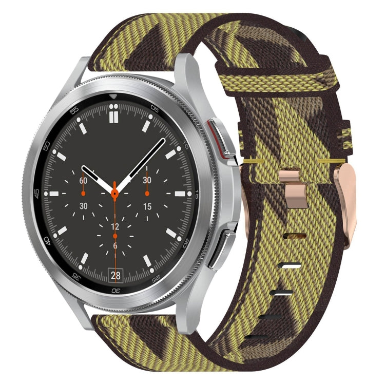 20mm 尼龍編織錶帶，適用於 Samsung Galaxy Watch5 40mm，Samsung Galaxy Watch5 44mm，Samsung Galaxy Watch5 Pro 45mm，Samsung Galaxy Watch4 40mm，Samsung Galaxy Watch4 44mm，Samsung Galaxy Watch4 Classic 46mm