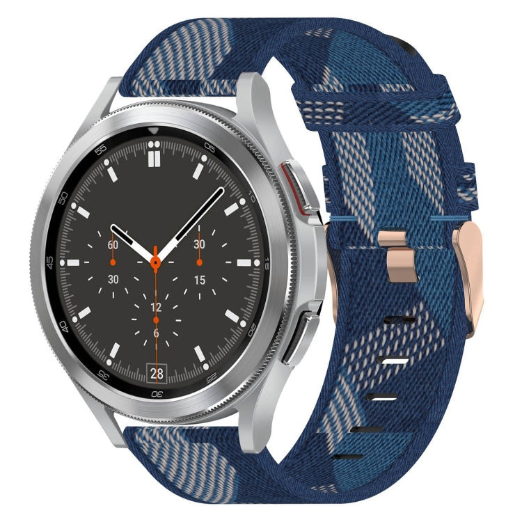 20mm 尼龍編織錶帶，適用於 Samsung Galaxy Watch5 40mm，Samsung Galaxy Watch5 44mm，Samsung Galaxy Watch5 Pro 45mm，Samsung Galaxy Watch4 40mm，Samsung Galaxy Watch4 44mm，Samsung Galaxy Watch4 Classic 46mm