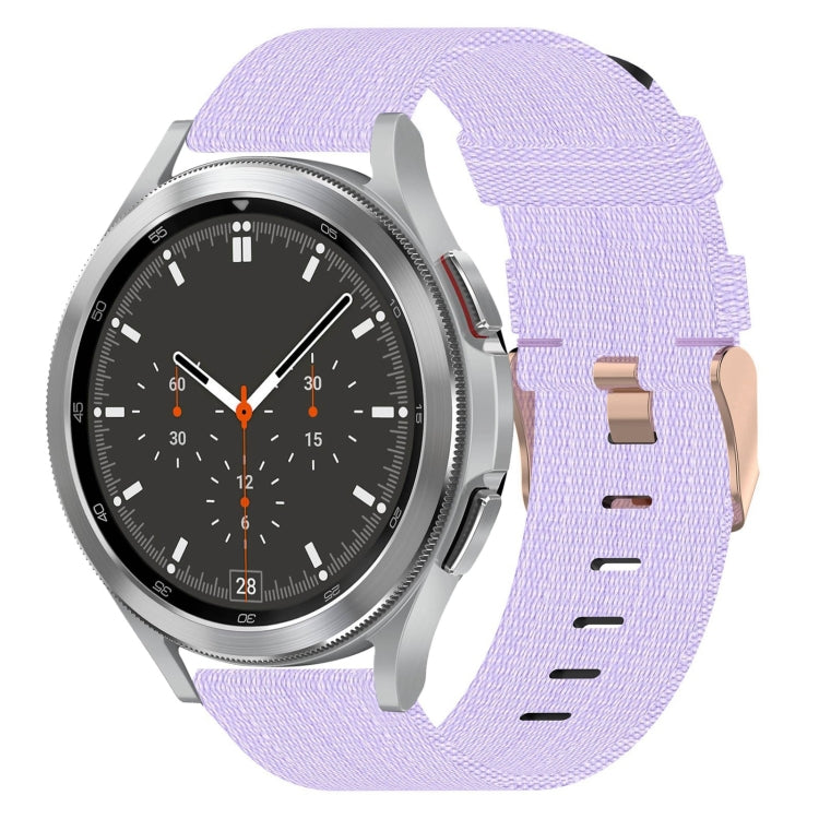 20mm 尼龍編織錶帶，適用於 Samsung Galaxy Watch5 40mm，Samsung Galaxy Watch5 44mm，Samsung Galaxy Watch5 Pro 45mm，Samsung Galaxy Watch4 40mm，Samsung Galaxy Watch4 44mm，Samsung Galaxy Watch4 Classic 46mm