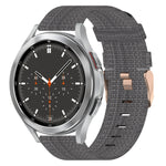 20mm 尼龍編織錶帶，適用於 Samsung Galaxy Watch5 40mm，Samsung Galaxy Watch5 44mm，Samsung Galaxy Watch5 Pro 45mm，Samsung Galaxy Watch4 40mm，Samsung Galaxy Watch4 44mm，Samsung Galaxy Watch4 Classic 46mm