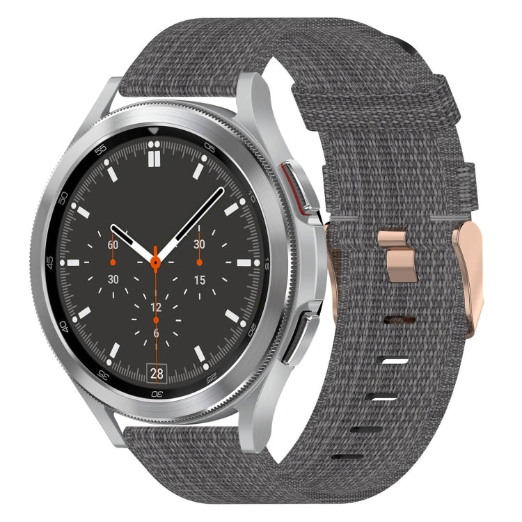 20mm 尼龍編織錶帶，適用於 Samsung Galaxy Watch5 40mm，Samsung Galaxy Watch5 44mm，Samsung Galaxy Watch5 Pro 45mm，Samsung Galaxy Watch4 40mm，Samsung Galaxy Watch4 44mm，Samsung Galaxy Watch4 Classic 46mm
