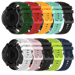 20mm Checkered Two-Color Silicone Watch Band, For Amazfit GTS, For Amazfit BIP