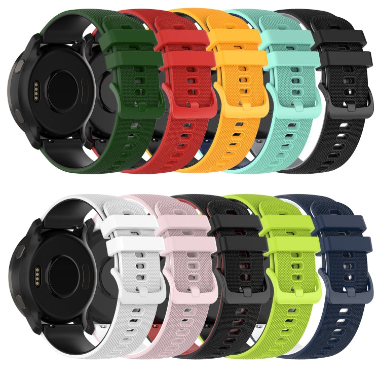 20mm Checkered Two-Color Silicone Watch Band, For Amazfit GTS, For Amazfit BIP