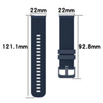 22mm 格子雙色矽膠錶帶，適用於 Samsung Galaxy Watch3 45mm，適用於 Samsung Galaxy Watch 46mm，適用於 Samsung Gear S3 Classic，適用於 Samsung Gear S3 Frontier