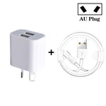 迷你雙埠USB充電器，附USB轉Micro USB數據線，澳規插頭，澳規插頭 + Micro USB線