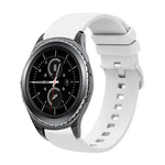20mm 純色柔軟矽膠錶帶，適用於 Samsung Gear S2 Classic，適用於 Samsung Galaxy Watch Active 2 40mm