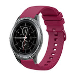 20mm 純色柔軟矽膠錶帶，適用於 Samsung Gear S2 Classic，適用於 Samsung Galaxy Watch Active 2 40mm