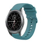 20mm 純色柔軟矽膠錶帶，適用於 Samsung Gear S2 Classic，適用於 Samsung Galaxy Watch Active 2 40mm