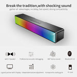 AEC BT601 RGB 燈光 HiFi 音響條藍牙音箱家庭劇院，BT601
