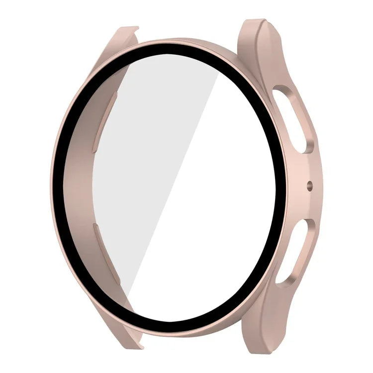 適用於 Samsung Galaxy Watch5 44mm ENKAY Hat-Prince 全覆蓋 PC 框架 + 9H 鋼化玻璃保護殼