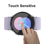 適用於 Samsung Galaxy Watch5 40mm ENKAY Hat-Prince 全螢幕覆蓋 TPU 柔軟保護膜，1 片裝，2 片裝