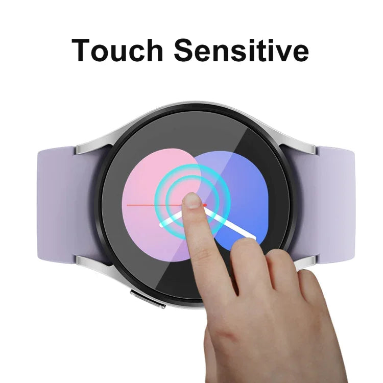適用於 Samsung Galaxy Watch5 40mm ENKAY Hat-Prince 全螢幕覆蓋 TPU 柔軟保護膜，1 片裝，2 片裝
