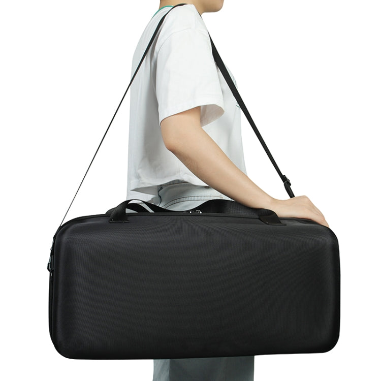 適用於 JBL Partybox On-The-Go 防震硬殼 EVA 收納包攜帶盒含麥克風袋，適用於 JBL Partybox On-The-Go 含麥克風袋