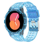 Armor 一體成型 TPU 雙針扣智能手錶錶帶，適用於 Samsung Galaxy Watch5 40mm，Samsung Galaxy Watch5 44mm，Samsung Galaxy Watch4 44mm