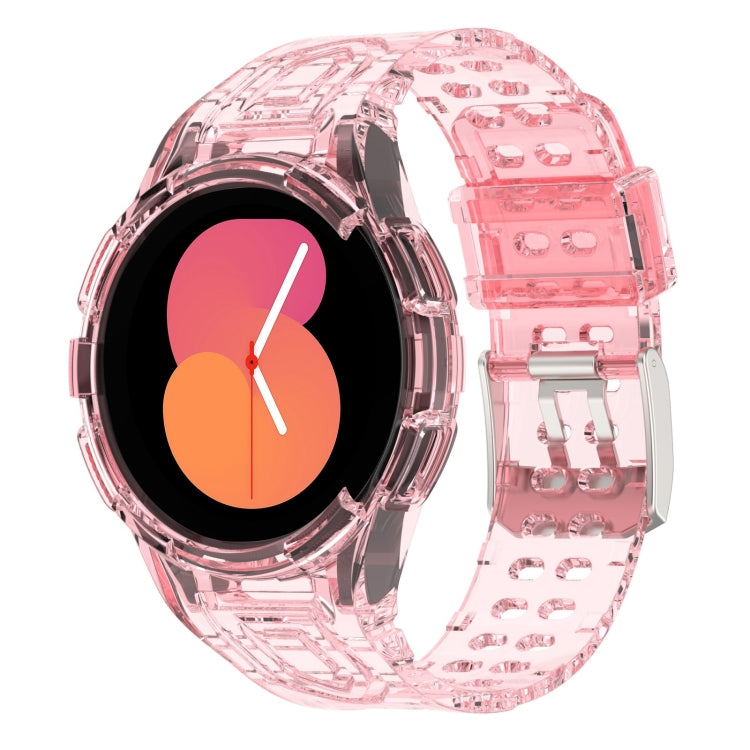 Armor 一體成型 TPU 雙針扣智能手錶錶帶，適用於 Samsung Galaxy Watch5 40mm，Samsung Galaxy Watch5 44mm，Samsung Galaxy Watch4 44mm