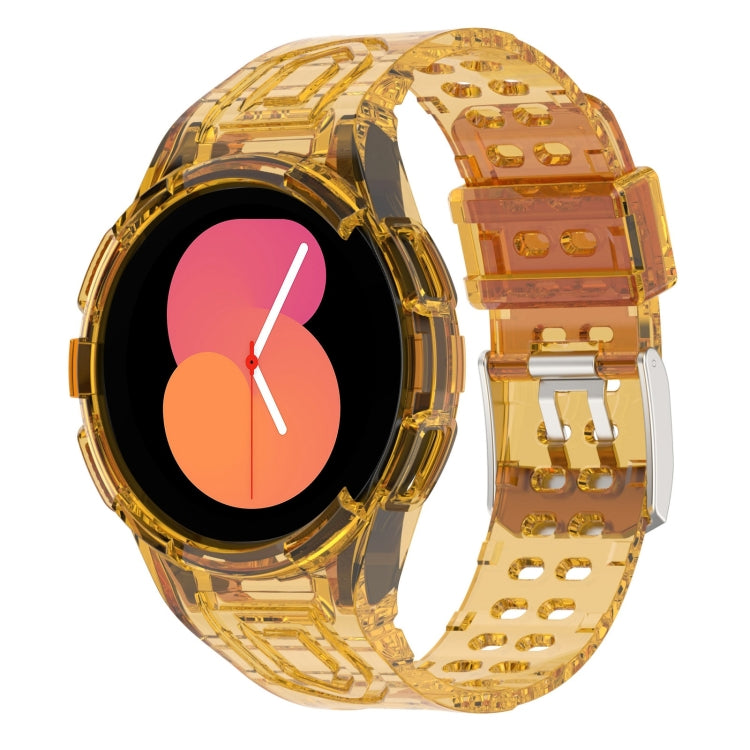 Armor 一體成型 TPU 雙針扣智能手錶錶帶，適用於 Samsung Galaxy Watch5 40mm，Samsung Galaxy Watch5 44mm，Samsung Galaxy Watch4 44mm