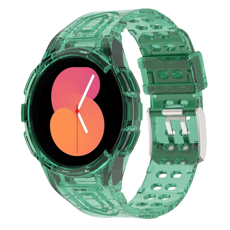 Armor 一體成型 TPU 雙針扣智能手錶錶帶，適用於 Samsung Galaxy Watch5 40mm，Samsung Galaxy Watch5 44mm，Samsung Galaxy Watch4 44mm
