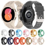 Armor 一體成型 TPU 雙針扣智能手錶錶帶，適用於 Samsung Galaxy Watch5 40mm，Samsung Galaxy Watch5 44mm，Samsung Galaxy Watch4 44mm