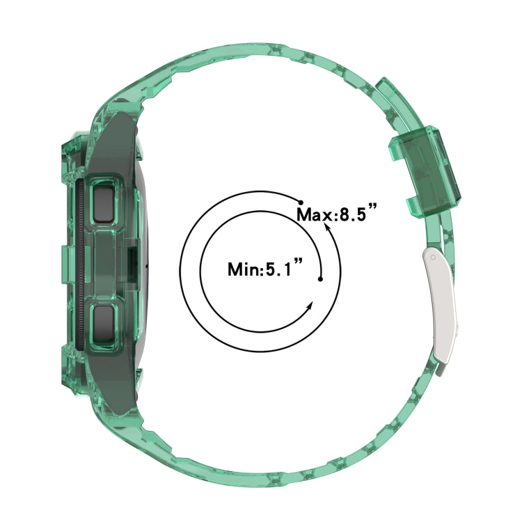 Armor 一體成型 TPU 雙針扣智能手錶錶帶，適用於 Samsung Galaxy Watch5 40mm，Samsung Galaxy Watch5 44mm，Samsung Galaxy Watch4 44mm