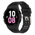 Armor 一體成型 TPU 雙針扣智能手錶錶帶，適用於 Samsung Galaxy Watch5 40mm，Samsung Galaxy Watch5 44mm，Samsung Galaxy Watch4 44mm