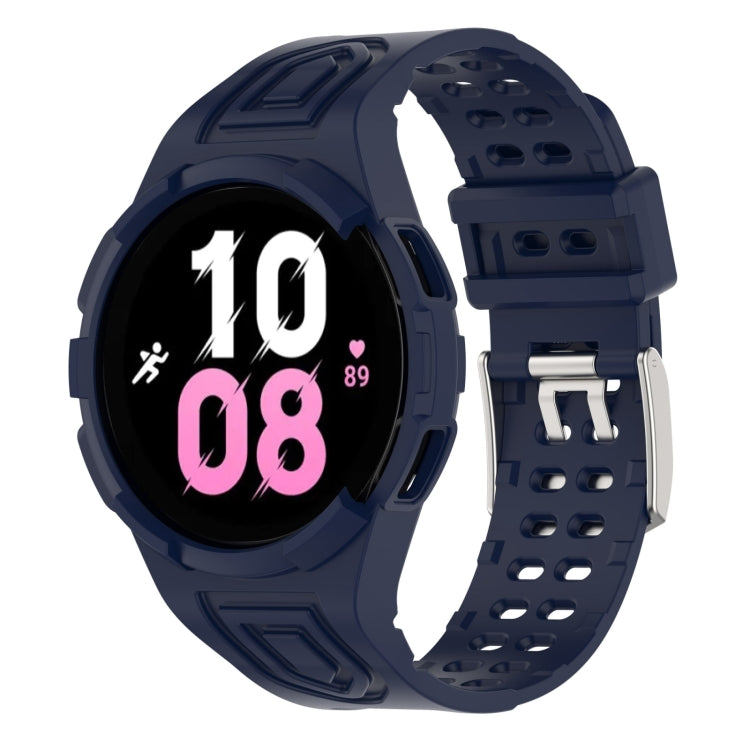 Armor 一體成型 TPU 雙針扣智能手錶錶帶，適用於 Samsung Galaxy Watch5 40mm，Samsung Galaxy Watch5 44mm，Samsung Galaxy Watch4 44mm