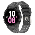Armor 一體成型 TPU 雙針扣智能手錶錶帶，適用於 Samsung Galaxy Watch5 40mm，Samsung Galaxy Watch5 44mm，Samsung Galaxy Watch4 44mm