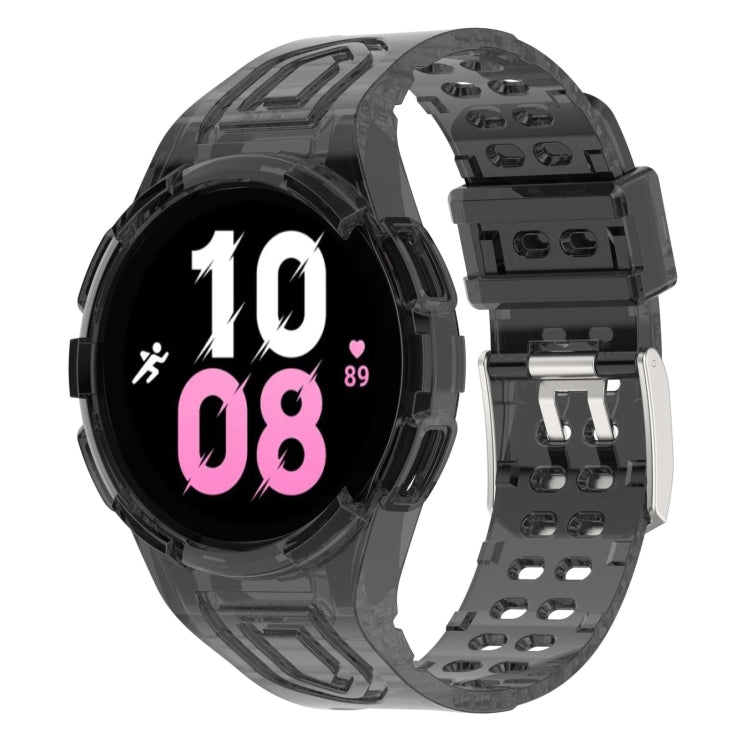 Armor 一體成型 TPU 雙針扣智能手錶錶帶，適用於 Samsung Galaxy Watch5 40mm，Samsung Galaxy Watch5 44mm，Samsung Galaxy Watch4 44mm