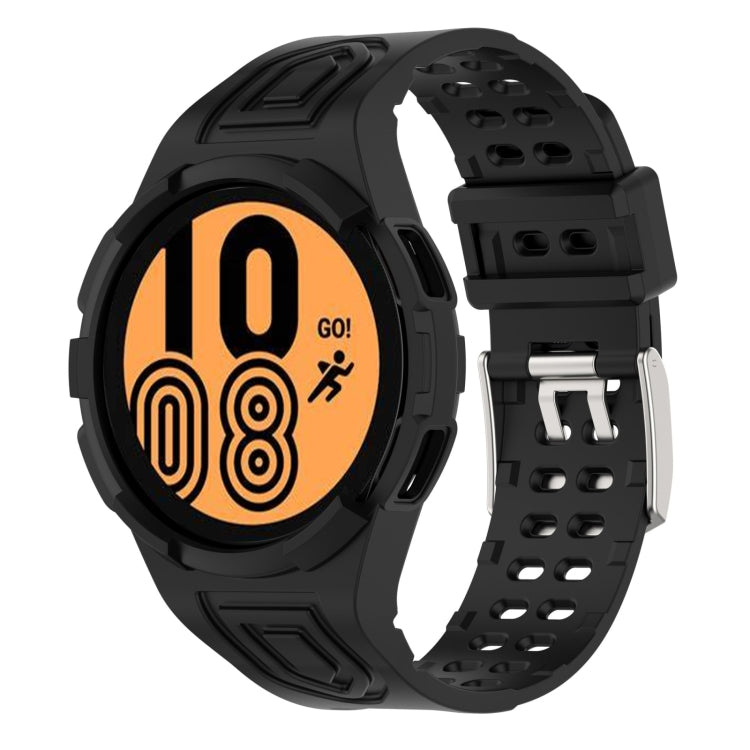 Armor 一體成型 TPU 雙針扣智能手錶錶帶，適用於 Samsung Galaxy Watch5 40mm，Samsung Galaxy Watch5 44mm，Samsung Galaxy Watch4 44mm