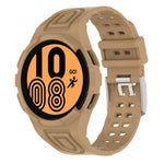 Armor 一體成型 TPU 雙針扣智能手錶錶帶，適用於 Samsung Galaxy Watch5 40mm，Samsung Galaxy Watch5 44mm，Samsung Galaxy Watch4 44mm