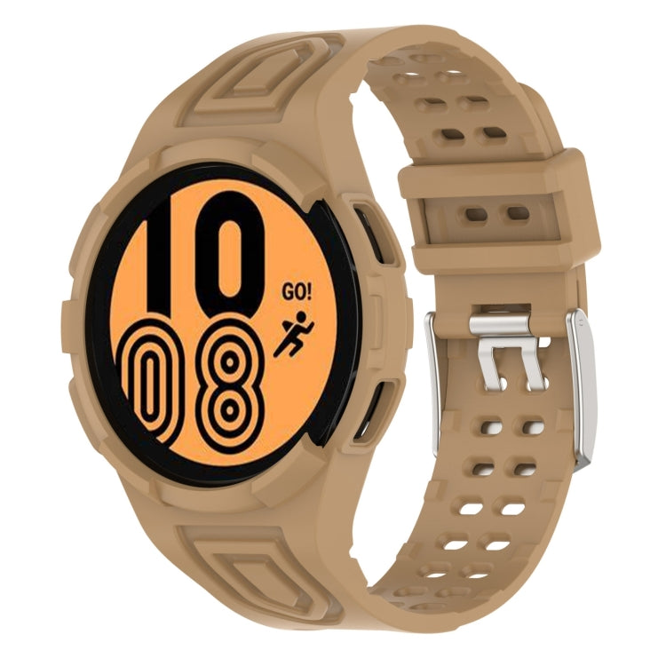 Armor 一體成型 TPU 雙針扣智能手錶錶帶，適用於 Samsung Galaxy Watch5 40mm，Samsung Galaxy Watch5 44mm，Samsung Galaxy Watch4 44mm