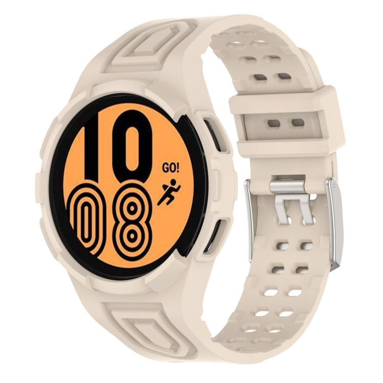 Armor 一體成型 TPU 雙針扣智能手錶錶帶，適用於 Samsung Galaxy Watch5 40mm，Samsung Galaxy Watch5 44mm，Samsung Galaxy Watch4 44mm