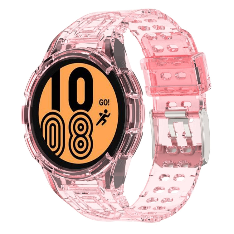 Armor 一體成型 TPU 雙針扣智能手錶錶帶，適用於 Samsung Galaxy Watch5 40mm，Samsung Galaxy Watch5 44mm，Samsung Galaxy Watch4 44mm