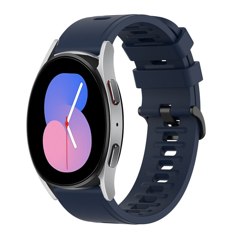 20mm Solid Color Soft Silicone Watch Band, For Samsung Galaxy Watch Active 2 44mm, For Samsung Galaxy Watch 42mm