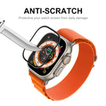ENKAY Apple Watch Ultra / Ultra 2 / Ultra 3 49mm 專用 3D 軟性 PC 邊緣 PMMA 螢幕保護膜，1 片裝、2 片裝、5 片裝、10 片裝
