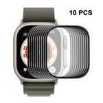ENKAY Apple Watch Ultra / Ultra 2 / Ultra 3 49mm 專用 3D 軟性 PC 邊緣 PMMA 螢幕保護膜，1 片裝、2 片裝、5 片裝、10 片裝
