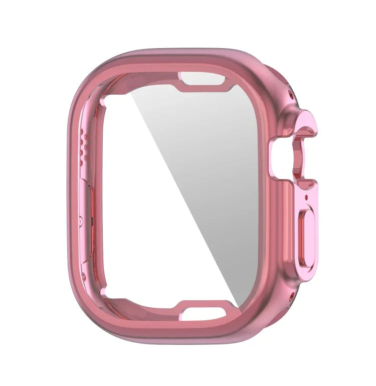 ENKAY 電鍍軟 TPU 保護殼附螢幕保護膜，適用於 Apple Watch Ultra 3 / 2 / 1 49mm