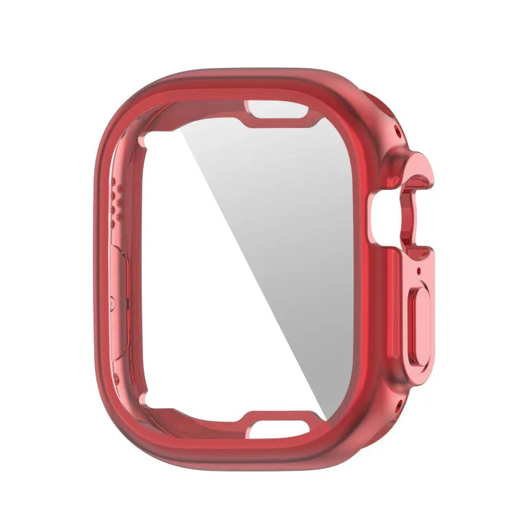 ENKAY 電鍍軟 TPU 保護殼附螢幕保護膜，適用於 Apple Watch Ultra 3 / 2 / 1 49mm