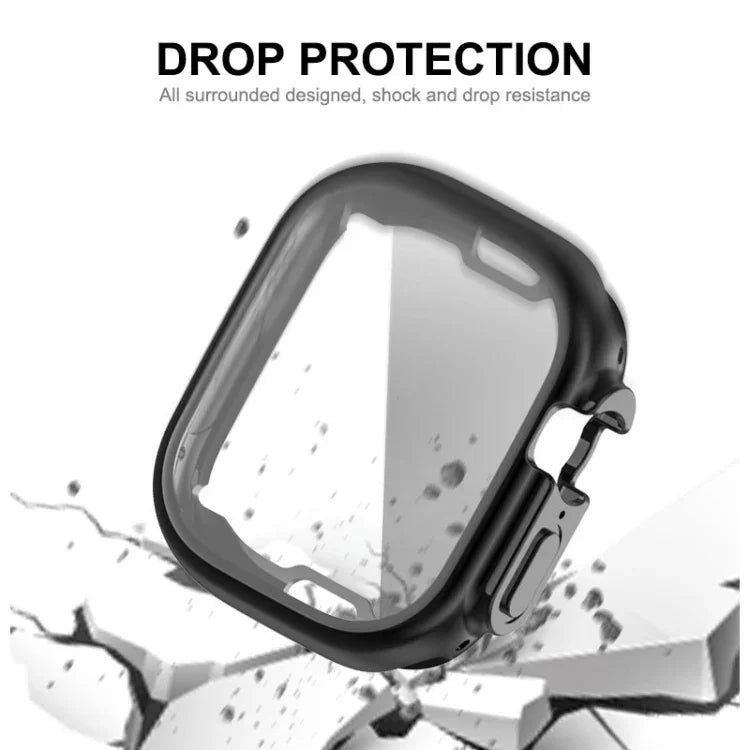 ENKAY 電鍍軟 TPU 保護殼附螢幕保護膜，適用於 Apple Watch Ultra 3 / 2 / 1 49mm