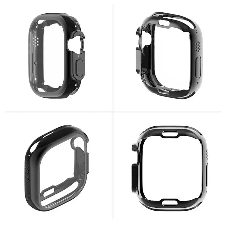 ENKAY 電鍍軟 TPU 保護殼附螢幕保護膜，適用於 Apple Watch Ultra 3 / 2 / 1 49mm